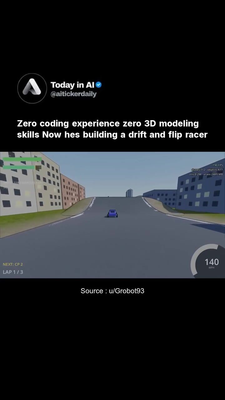 3D Racing Game Development: Building Oversteer Without Coding