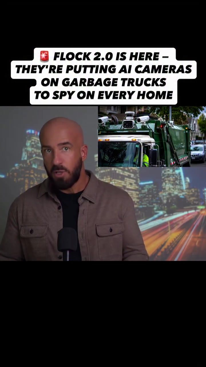 **"Garbage Trucks with AI Cameras: The New Surveillance Trend"**