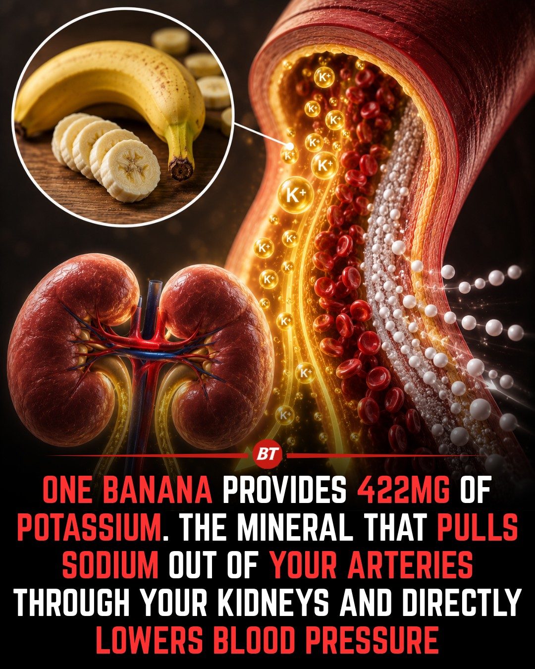 Bananas: Potassium Power for Heart and Kidney Health