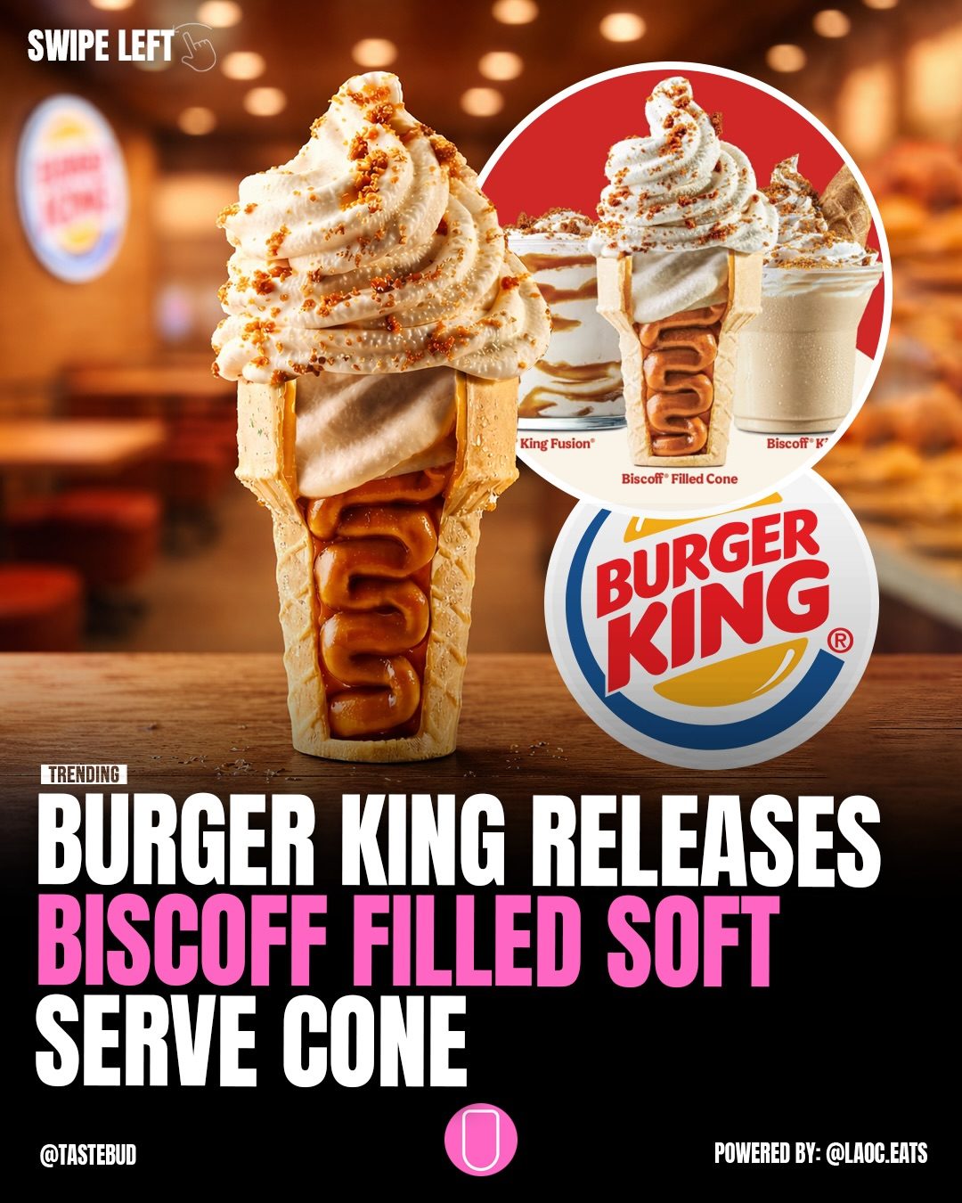 Burger King South Africa: New Biscoff Desserts Now Available.