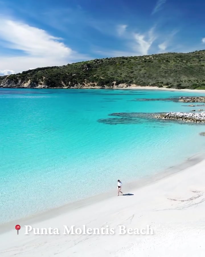 Punta Molentis Beach: Beautiful Scenic View