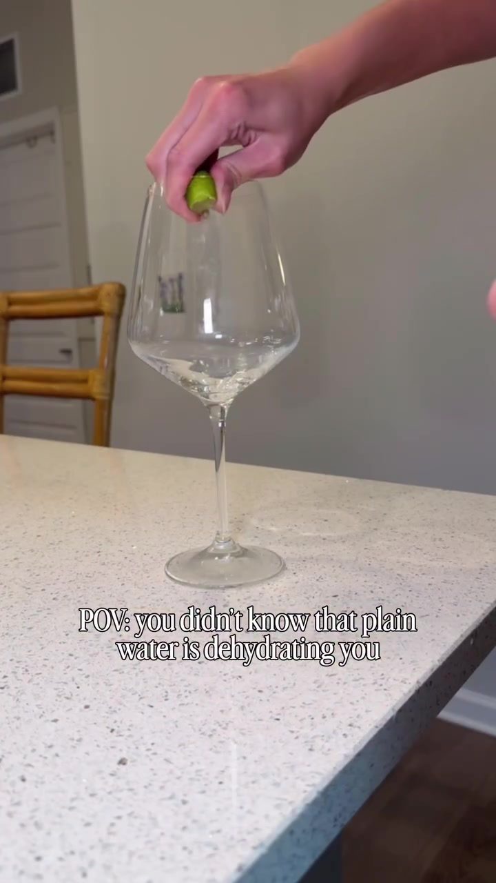 **Elevate Hydration: Add Electrolytes to Your Water**