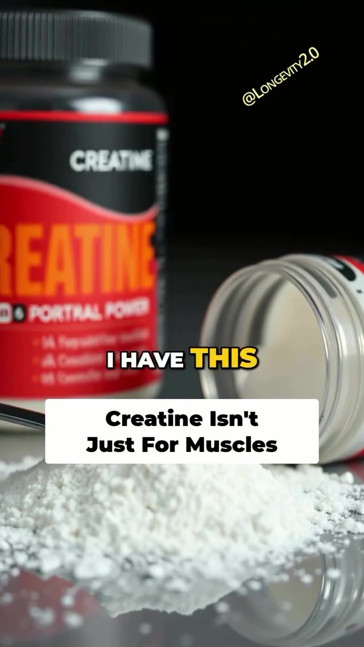 Creatine Benefits: Brain Health Beyond Muscle Growth