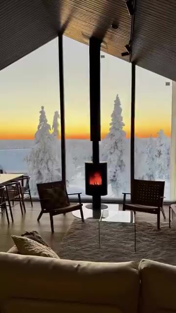 Ultimate Luxury Winter Getaway in Snowy Cabin
