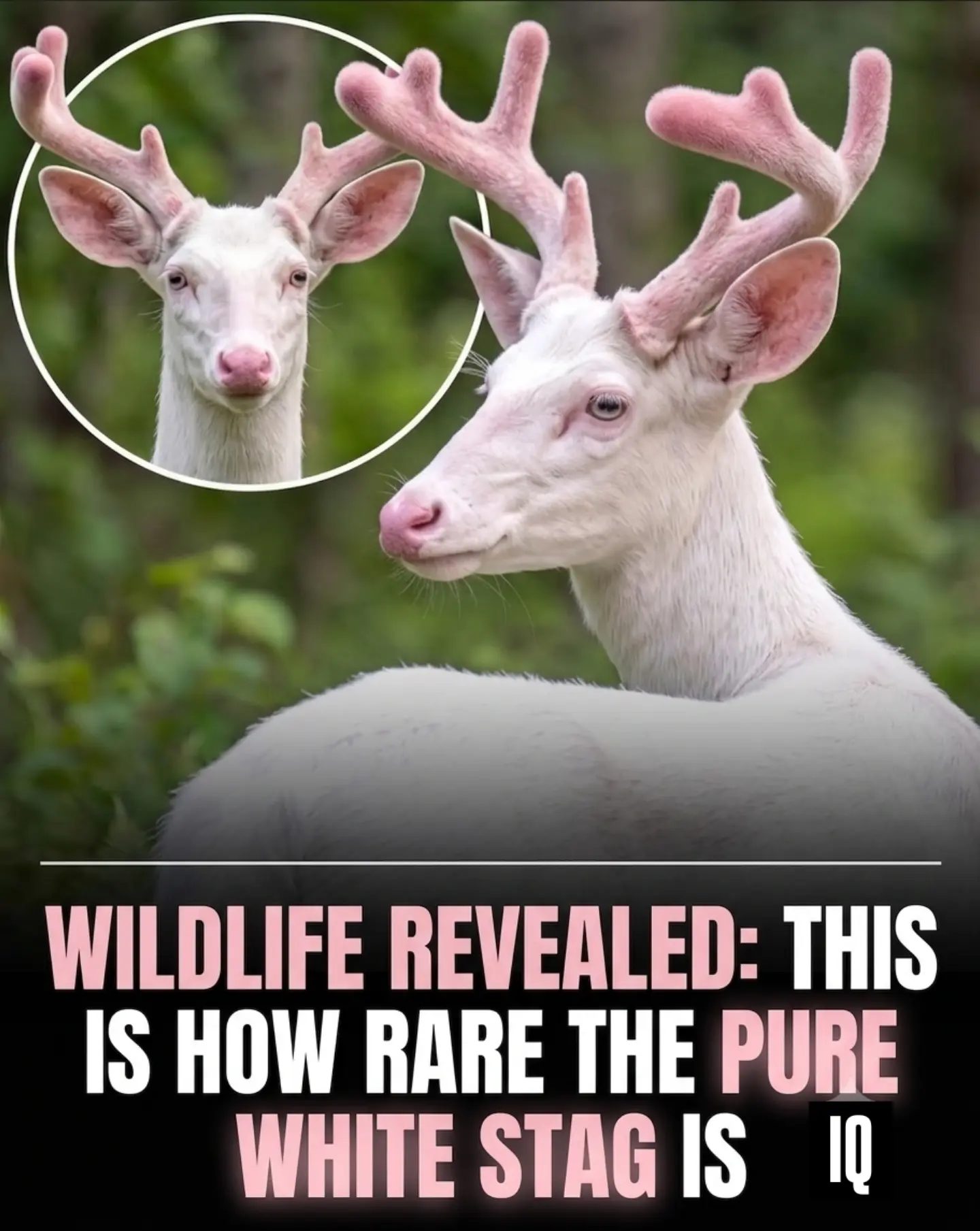 **Discover the Enchanting Rare Pure White Stag**