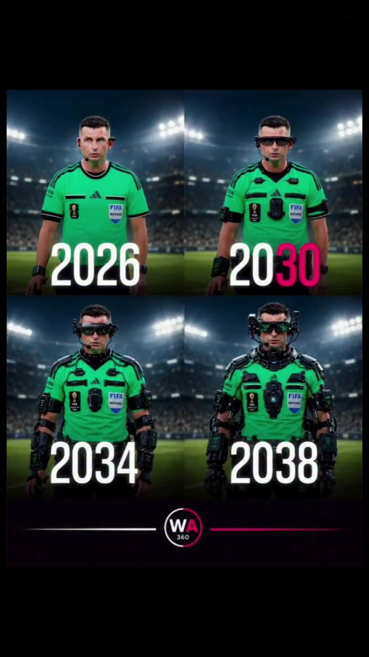 Future FIFA Referees: Tech Evolution from 2026 to 2038