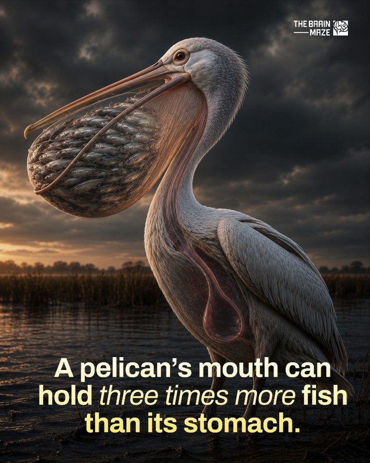 A Pelican's Throat Pouch: Efficient Hunting Unveiled