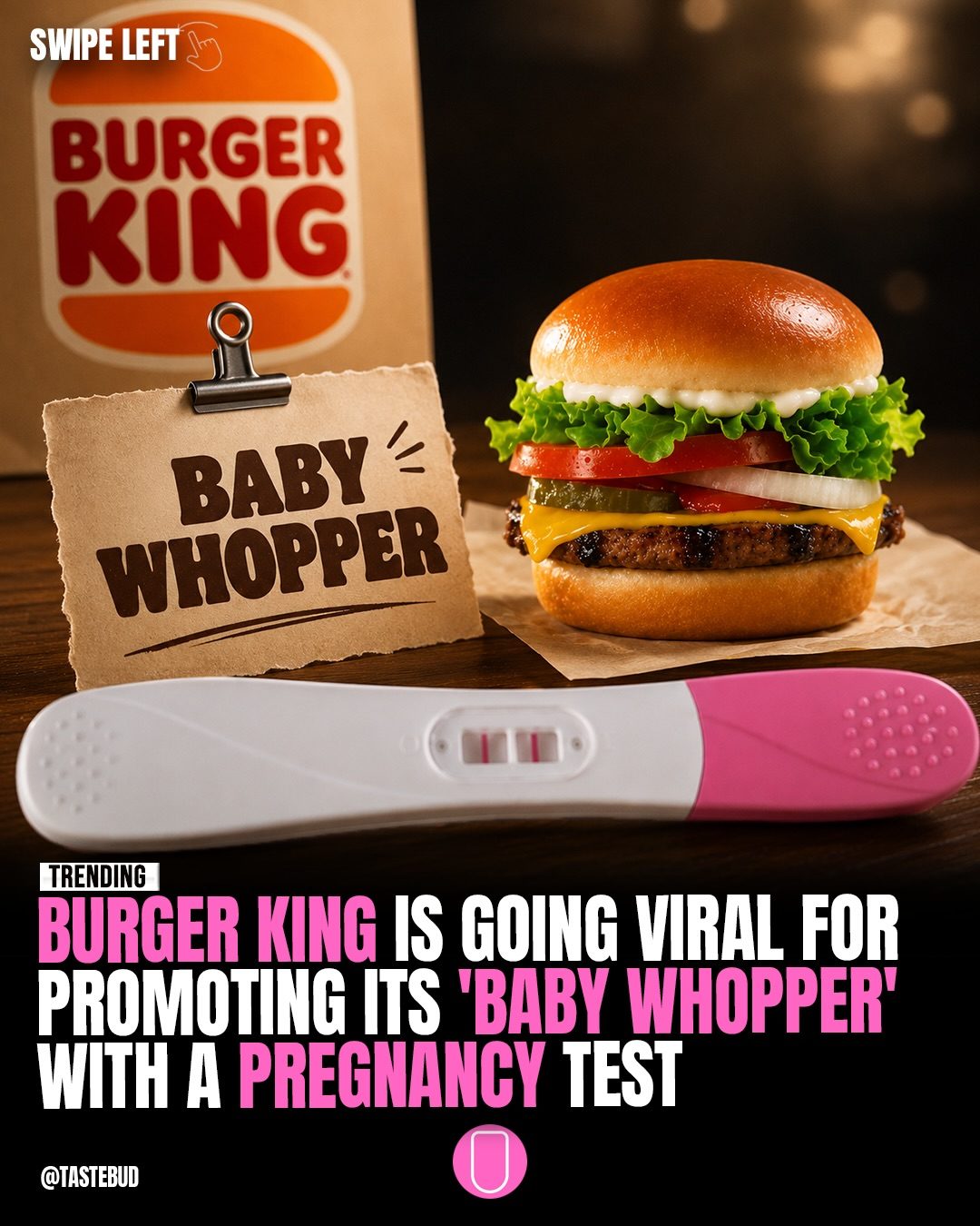 Burger King's Pregnancy Test Whopper Teaser