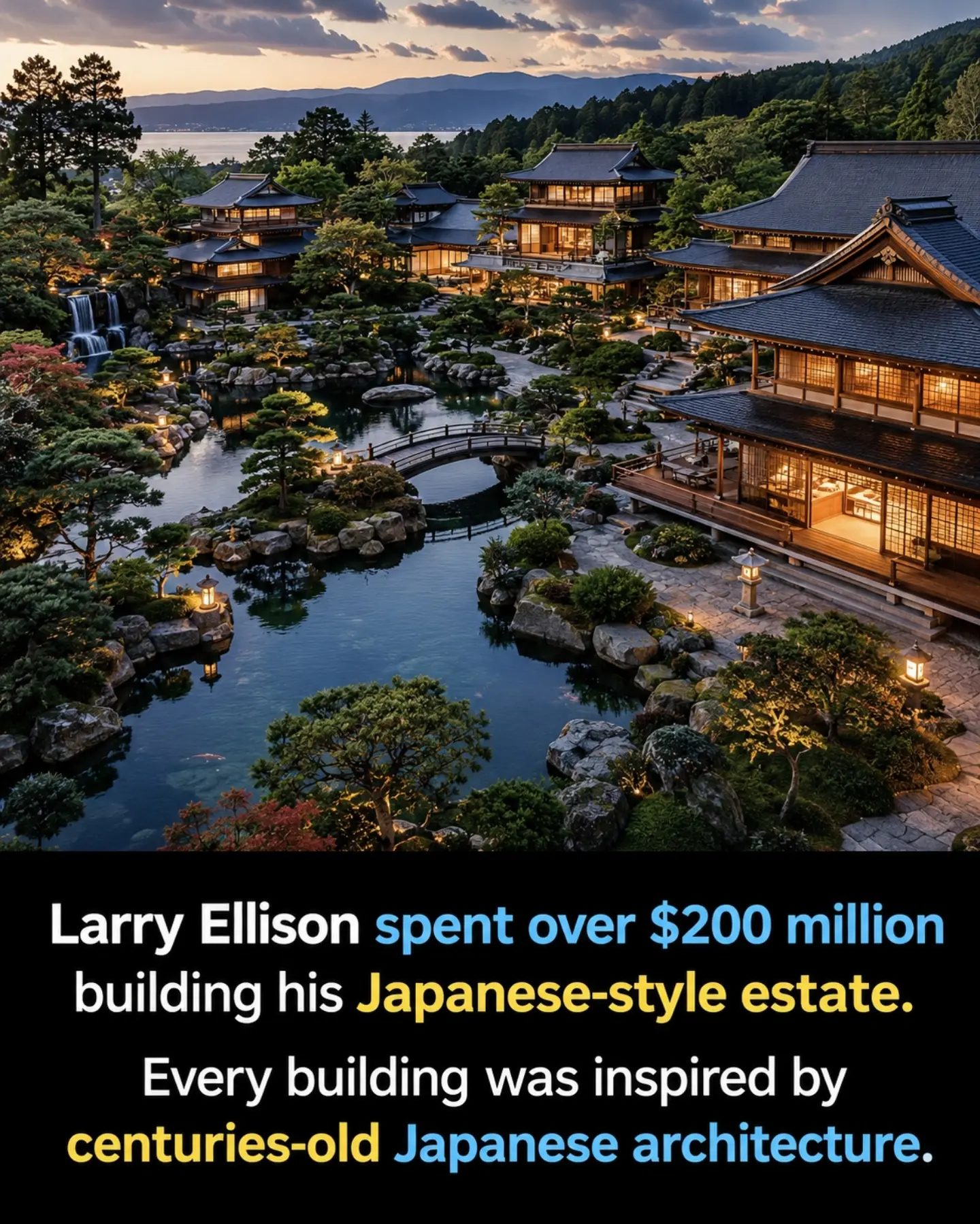 Larry Ellison's Luxury Japanese-Style Estate