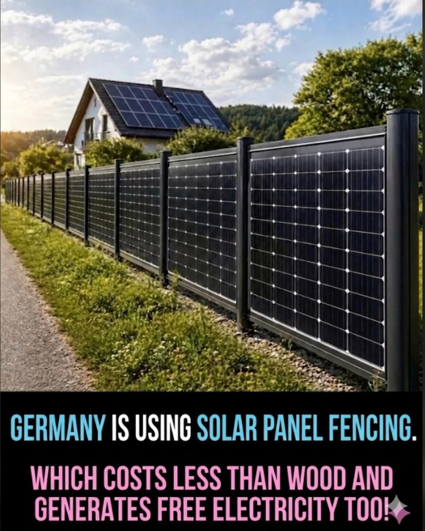 Germany's Solar Panel Fencing: Efficiency and Cost