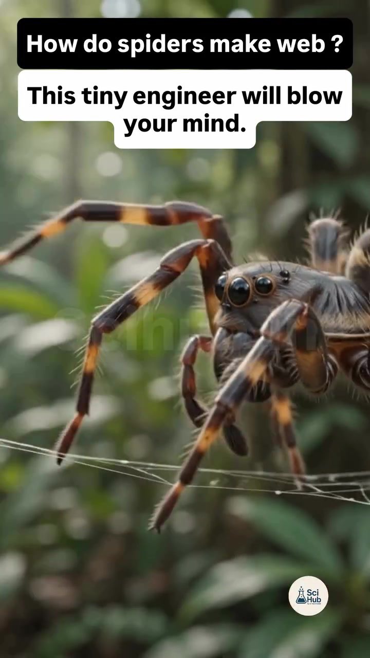 Unveiling the Spider's Engineering Mastery: Web Construction