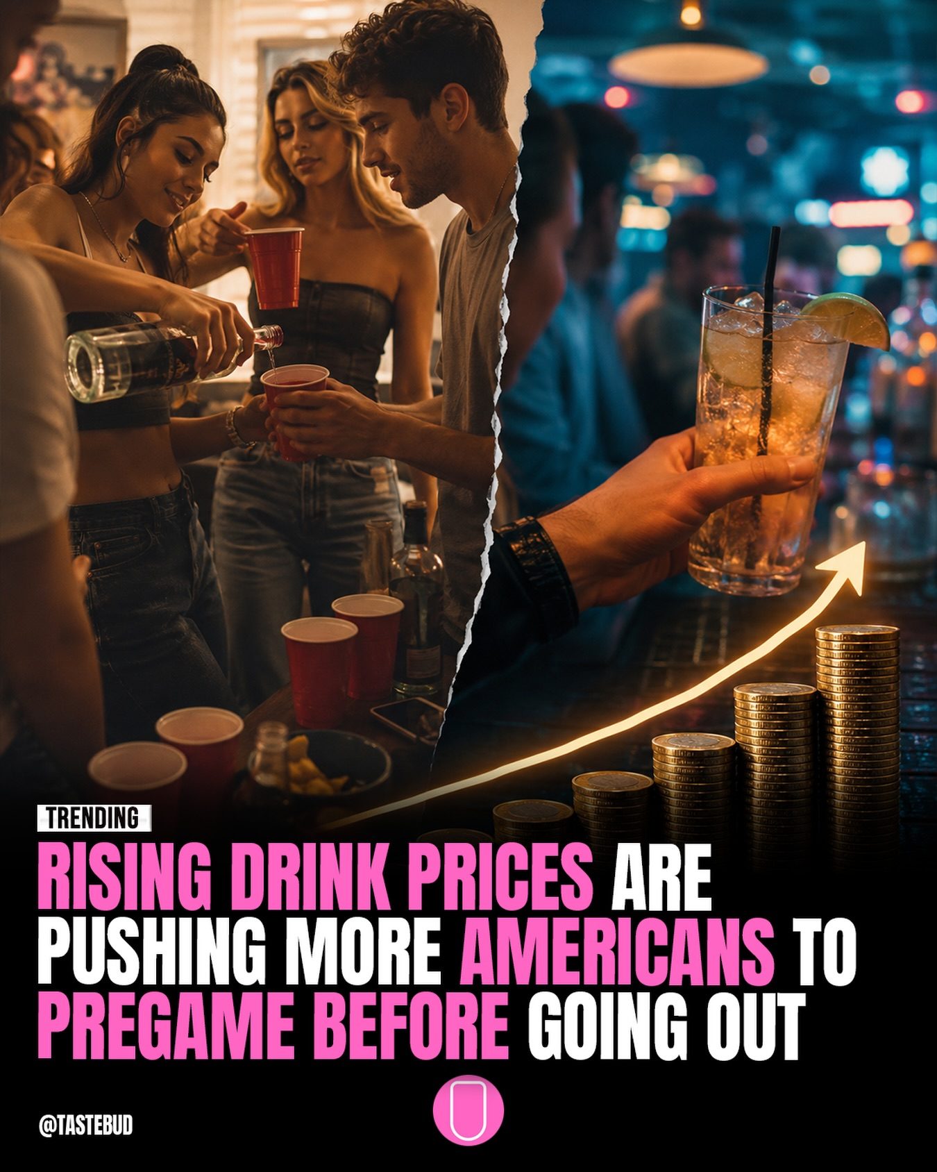 Americans Adjust to Higher Drink Prices with Pre-Gaming
