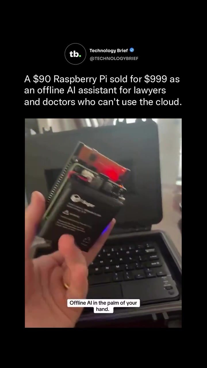 Raspberry Pi as an Offline AI Assistant: Privacy for Professionals