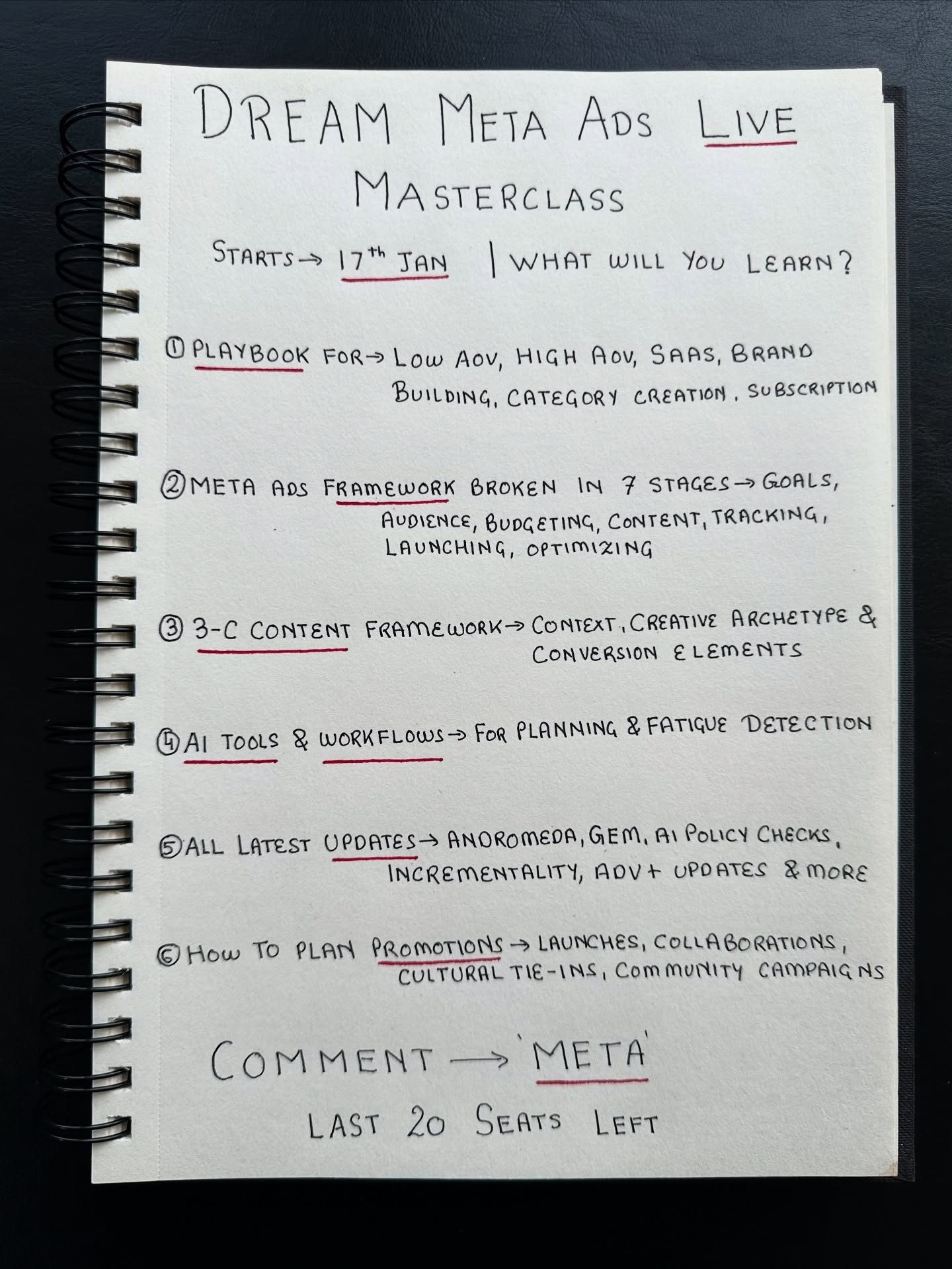Meta Ads Masterclass: Master AI Workflows, Promotions, & Content