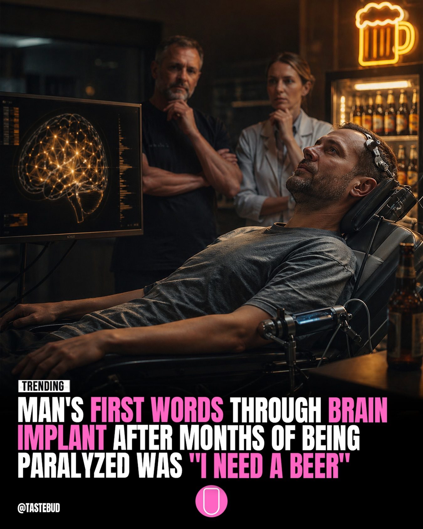 A Man Speaks Again: Brain Implant Restores Voice After Paralysis