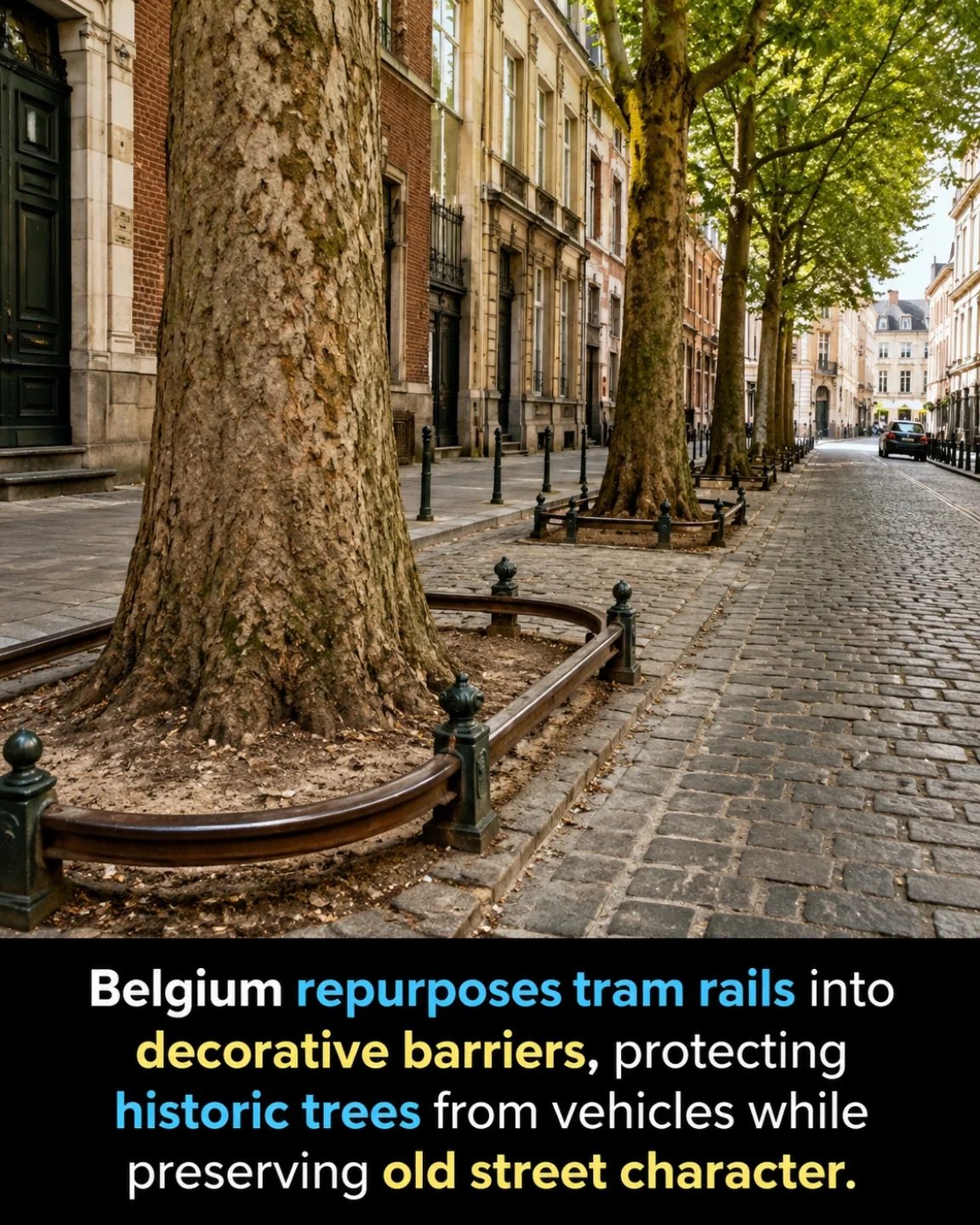 Creative Urban Design: Belgium's Repurposed Tram Rails