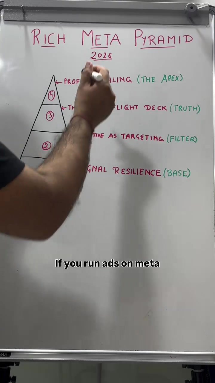 2026 Meta Ads Strategy: The Rich Meta Pyramid