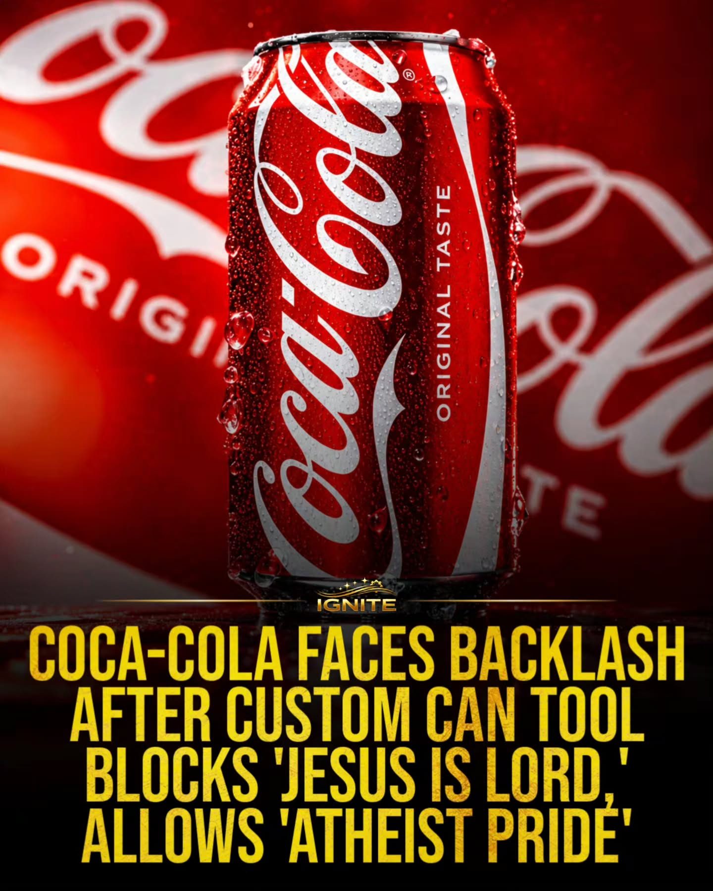 Coca-Cola's Custom Can Tool Under Fire for Bias