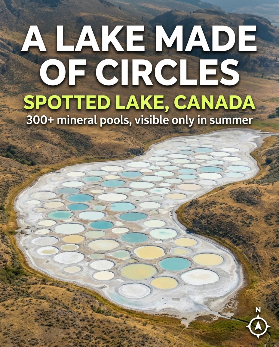 Spotted Lake Canada Mineral Pools