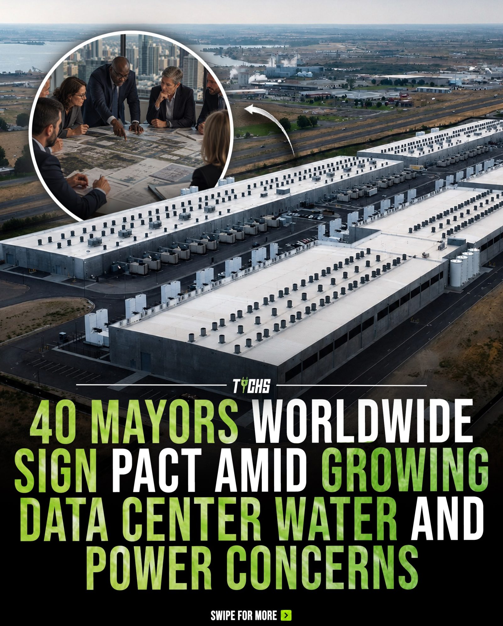 Mayors Worldwide Unite for Sustainable Data Centers