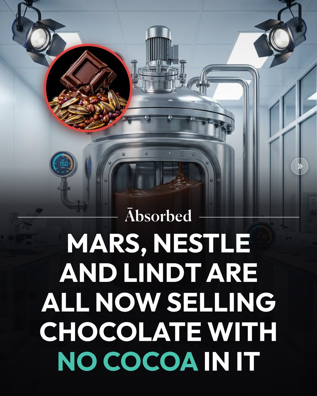 Nestle and Mars Offer Cocoa-Free Chocolate Solutions