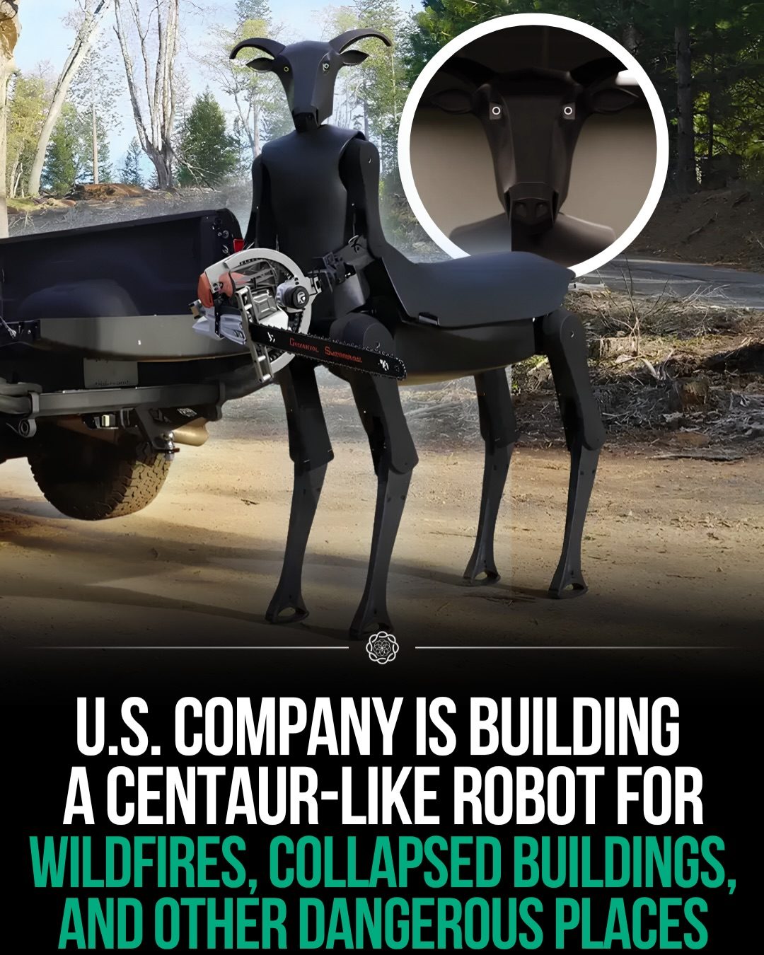 Meet the Centaur Robot Designed for Wildfires and Collapses