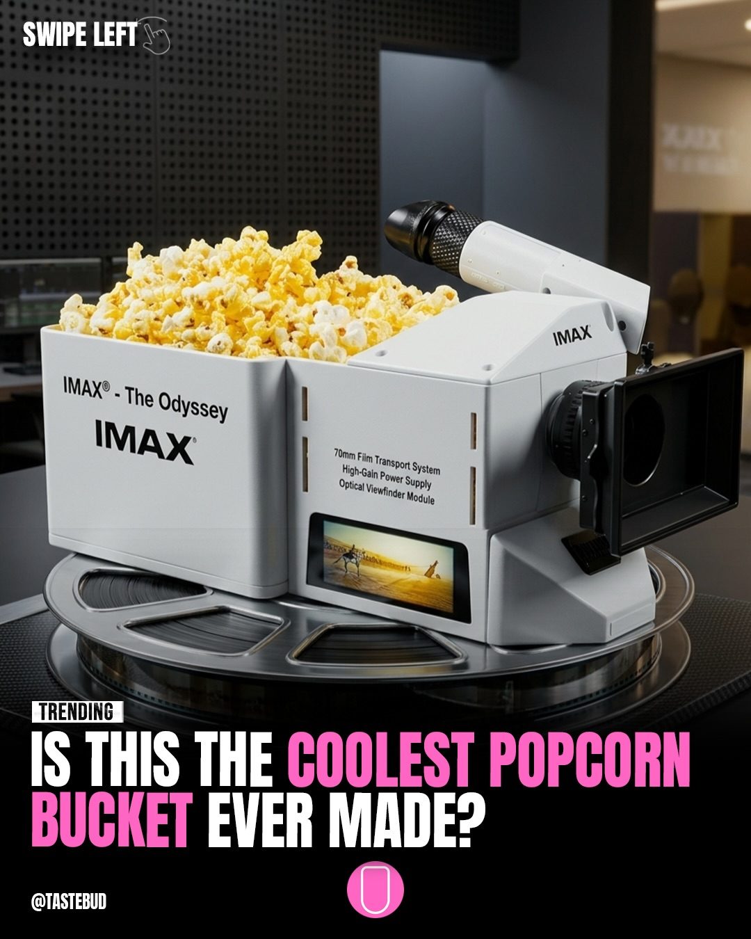 Unraveling the IMAX-Inspired Popcorn Bucket Design.