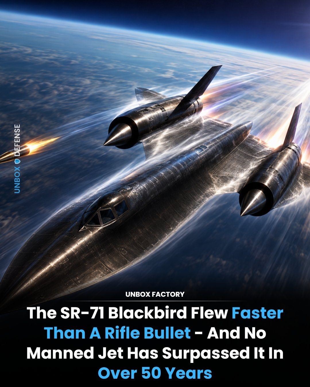 SR-71 Blackbird: Unmatched Speed 100 Years Later