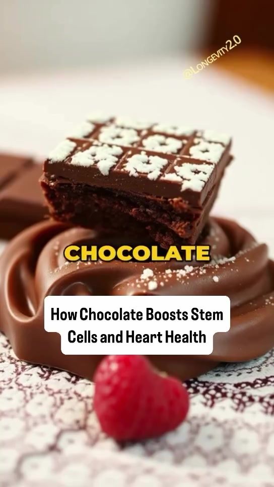 Chocolate's Secret: Boost Stem Cells and Heart Health