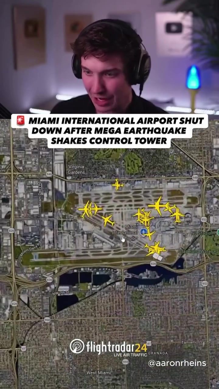 Earthquake Shakes Miami Airport After Cuba Quake