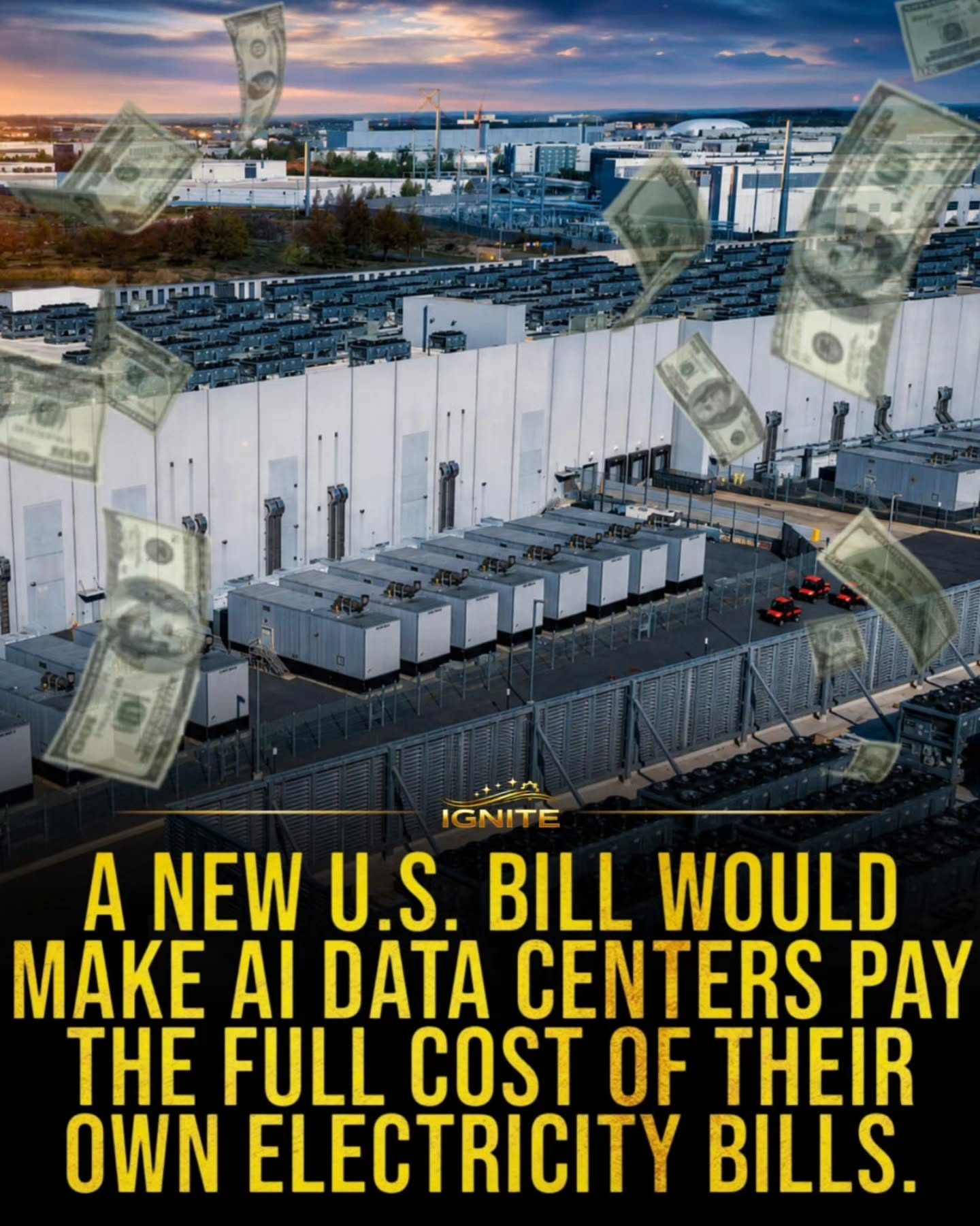 New U.S. Bill Seeks to Increase Costs for AI Data Centers