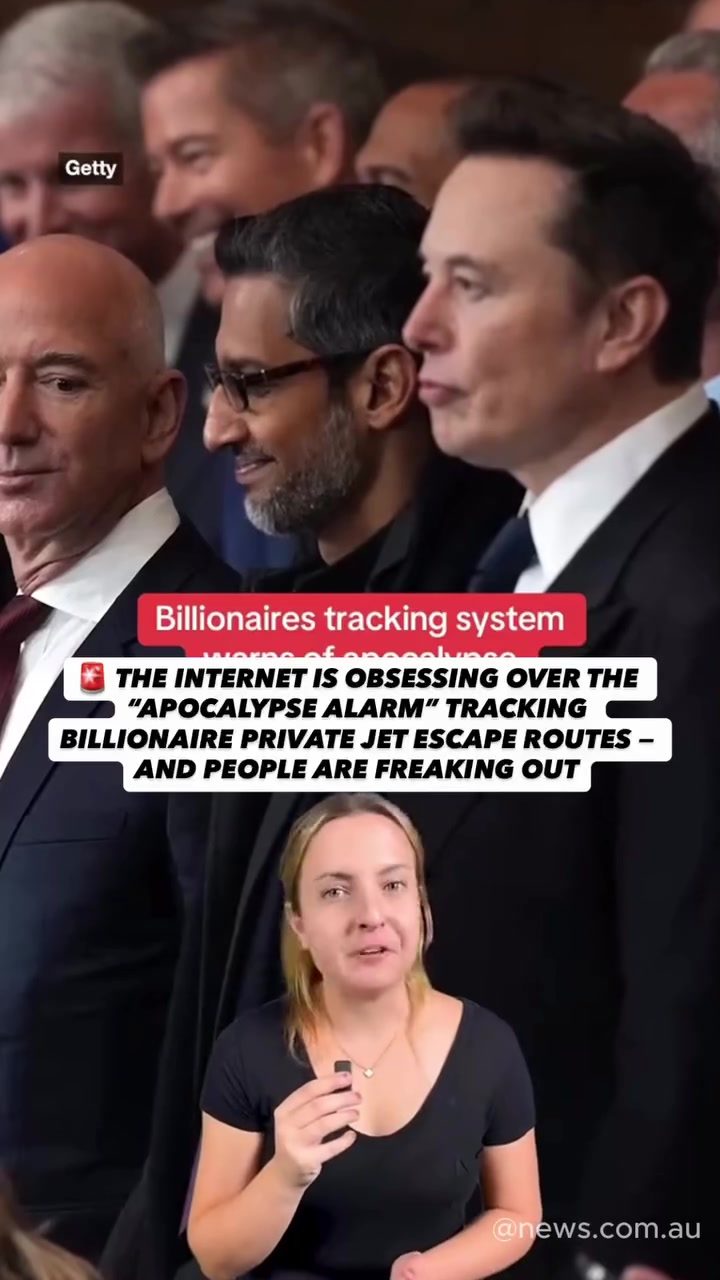 The Apocalypse Alarm: Tracking Billionaire Jets for Mass Escape