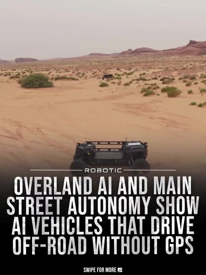 ROBOTIC's AI Vehicles Conquer Off-Road Challenges Without GPS