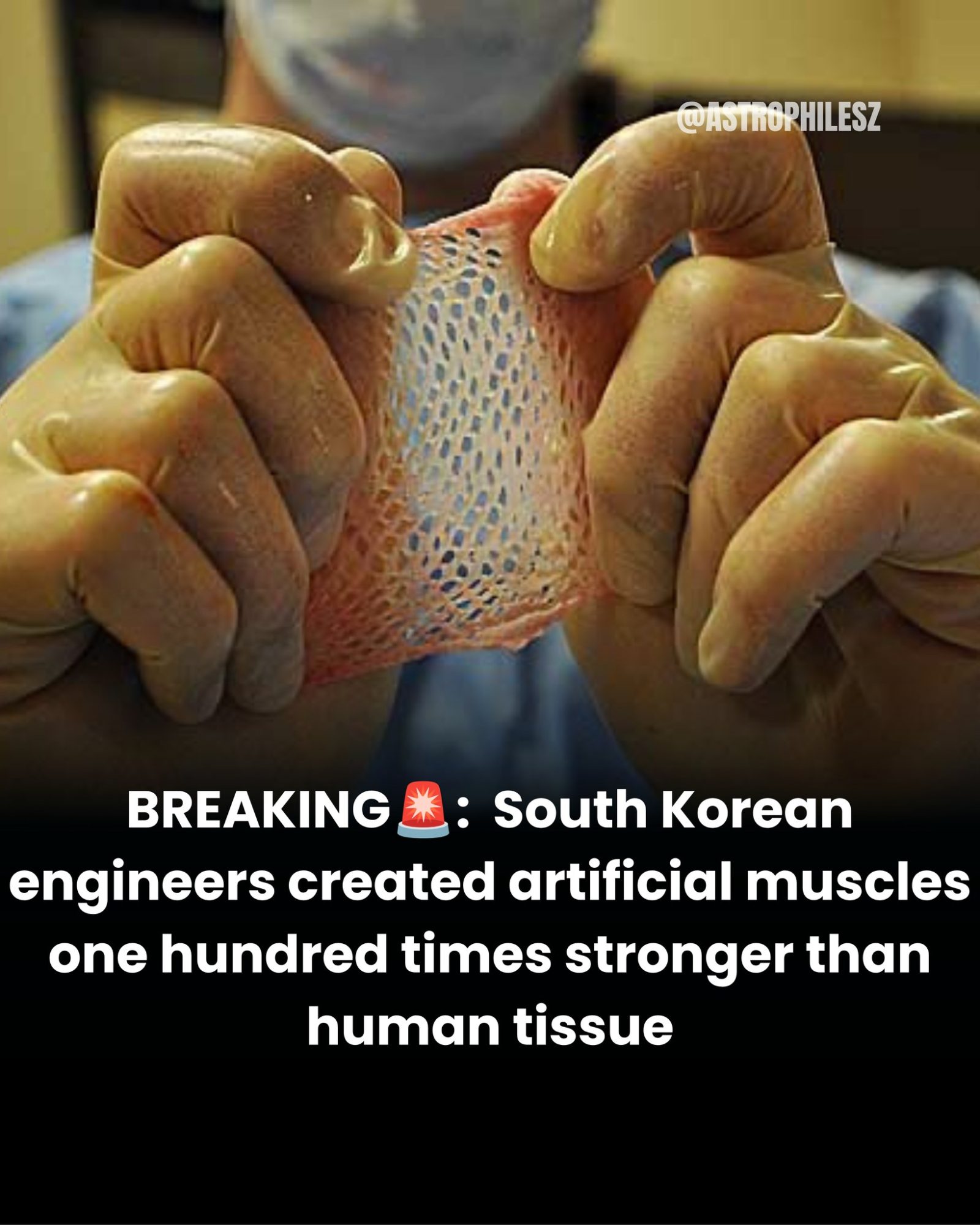 South Korean Engineers Develop Super-Strong Artificial Muscles