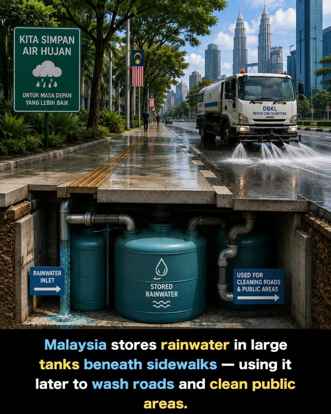 Malaysia's Urban Rainwater Harvesting for Sustainability