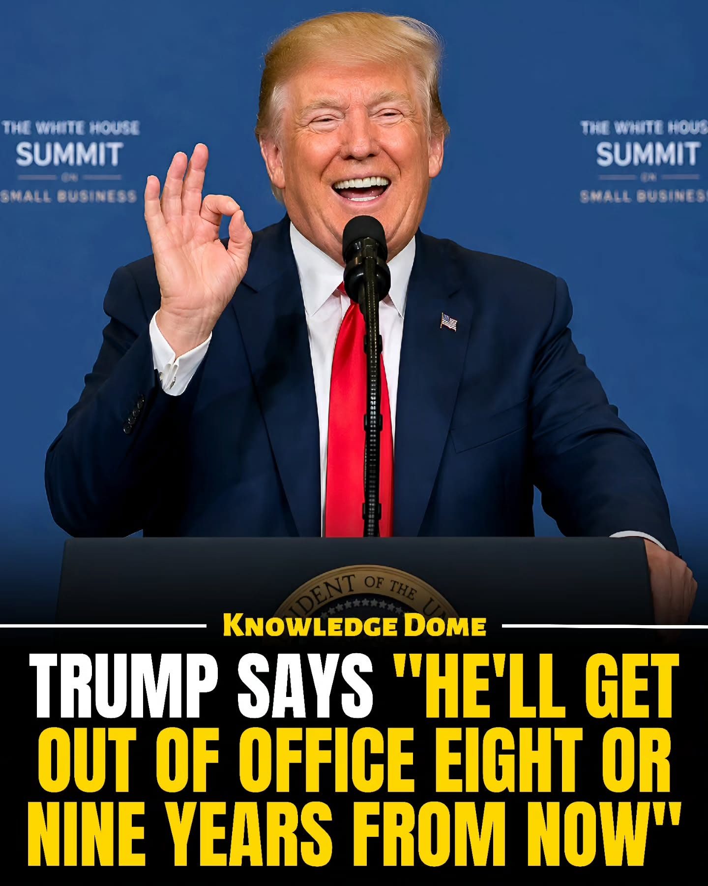 Trump's Joke at White House Summit Sparks Debate on Term Limits