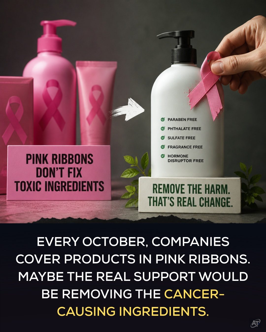 Real Support: Skincare Companies Beyond Pink Ribbons