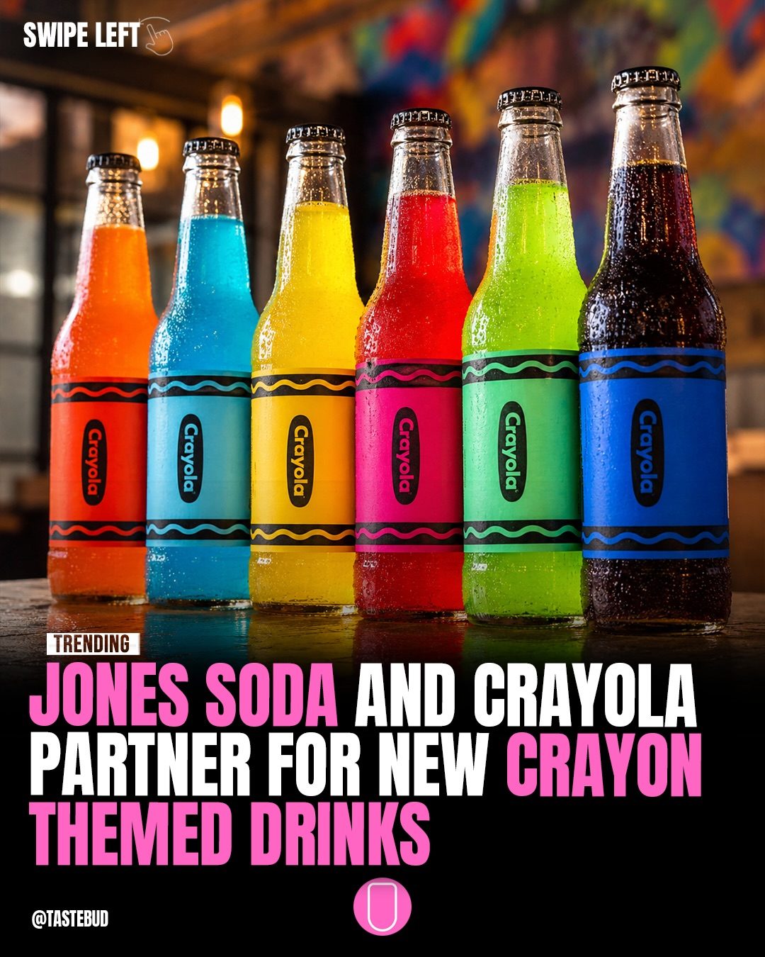 Discover the Colorful Fusion: Jones Soda's Crayola-Inspired Limited Edition