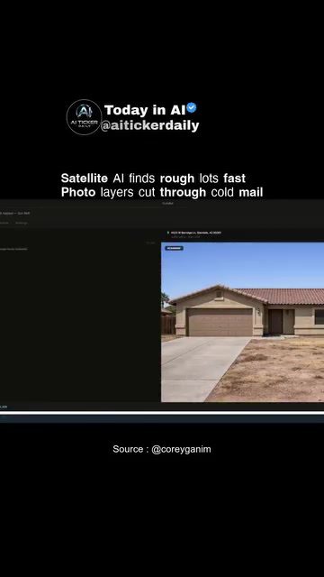 AI Revolutionizes Real Estate: Satellite Analysis for Quick Prospecting