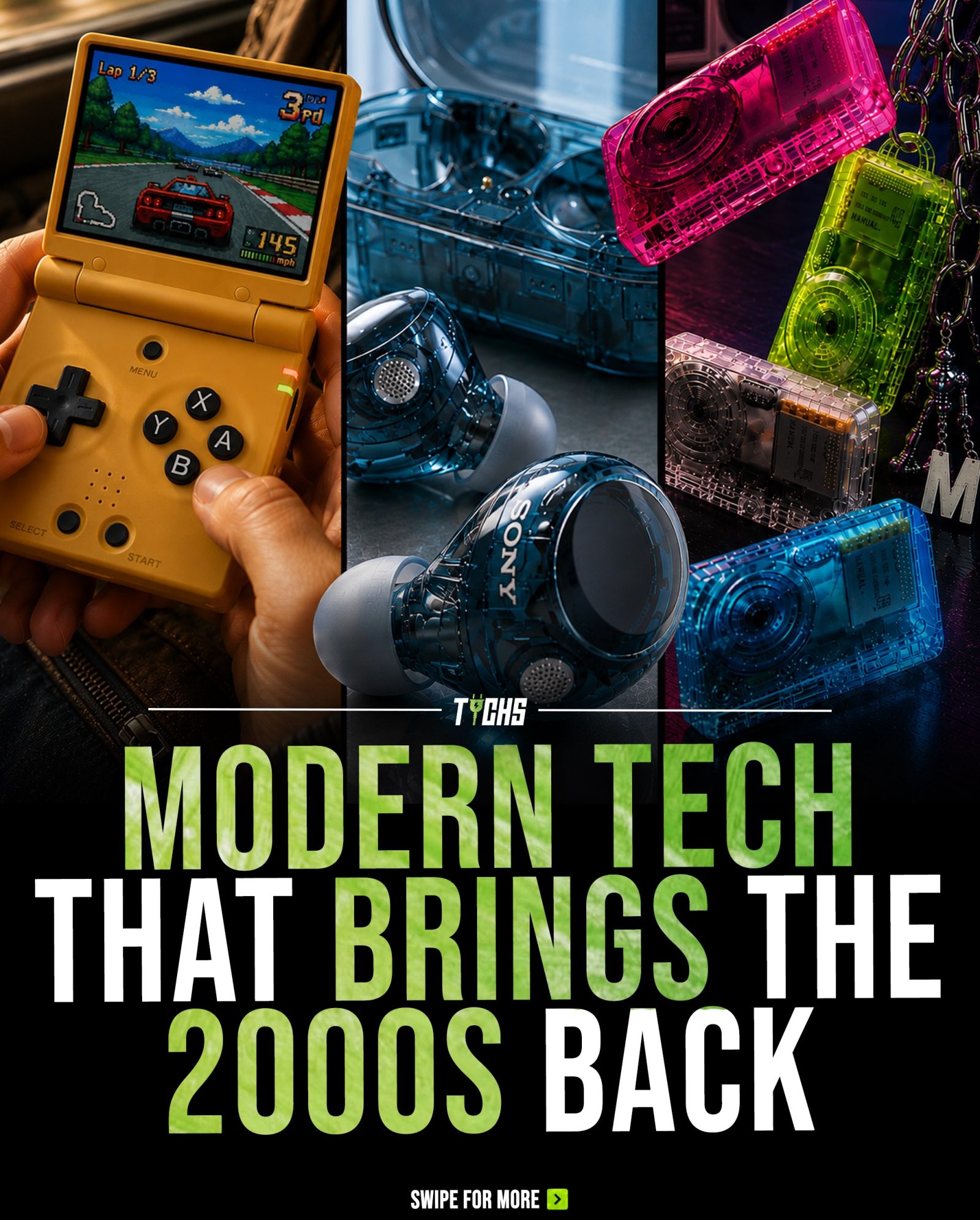 Retro Tech Gadgets Bringing the 2000s Back to Life
