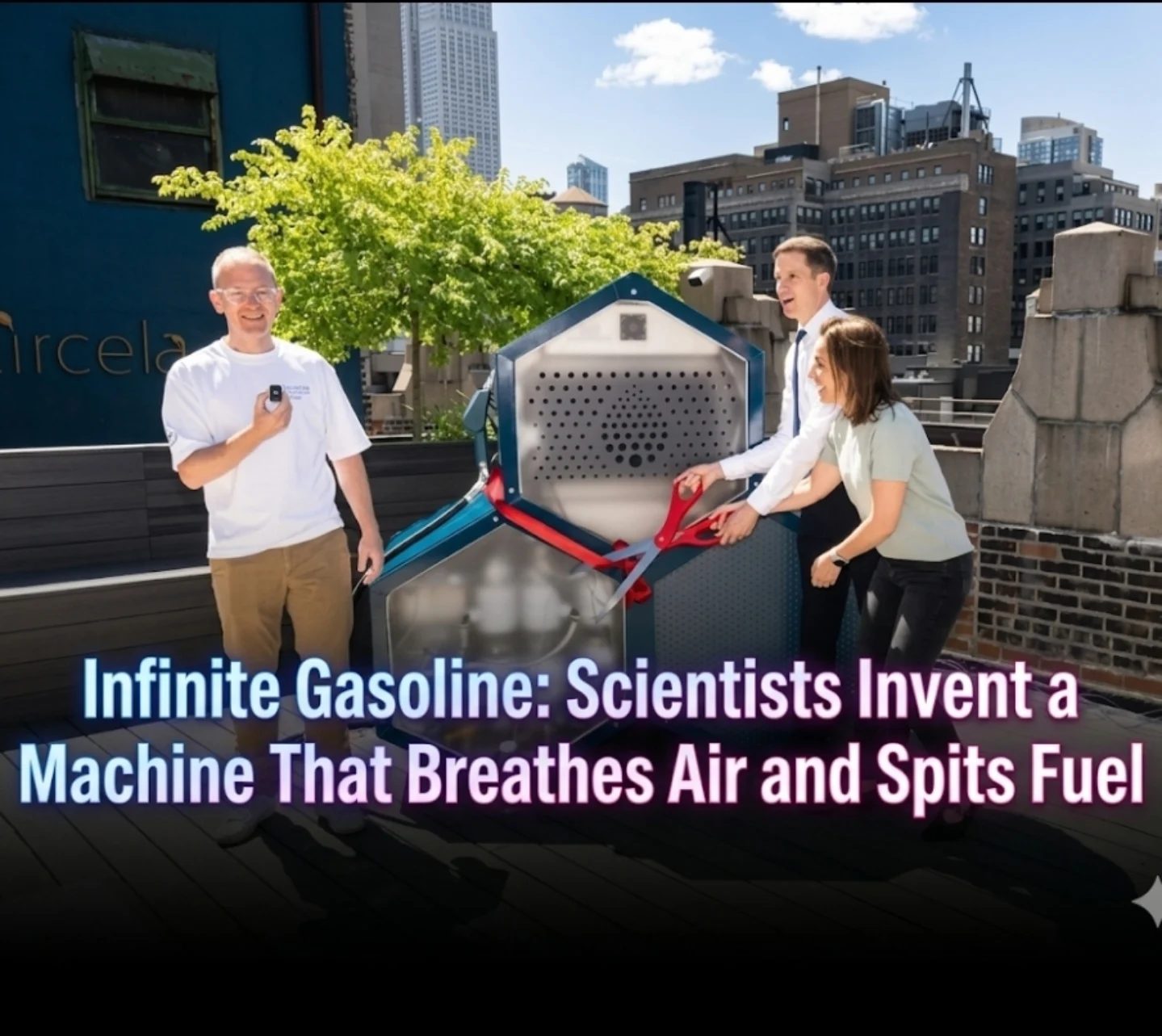 Aircela's Air-to-Gasoline Device: Revolutionizing Sustainable Fuel