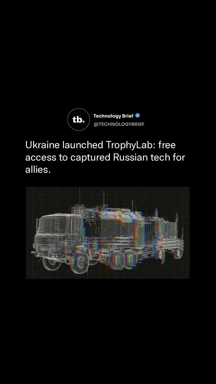 Ukraine's TrophyLab: Free Access to Captured Russian Tech for Allies
