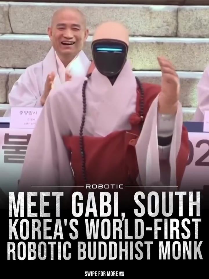 Gabi: South Korea's First Robotic Buddhist Monk