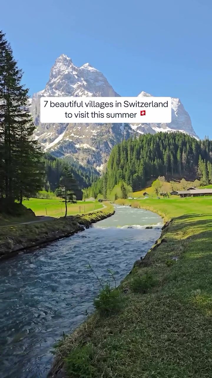 Swiss Villages for Summer Adventure