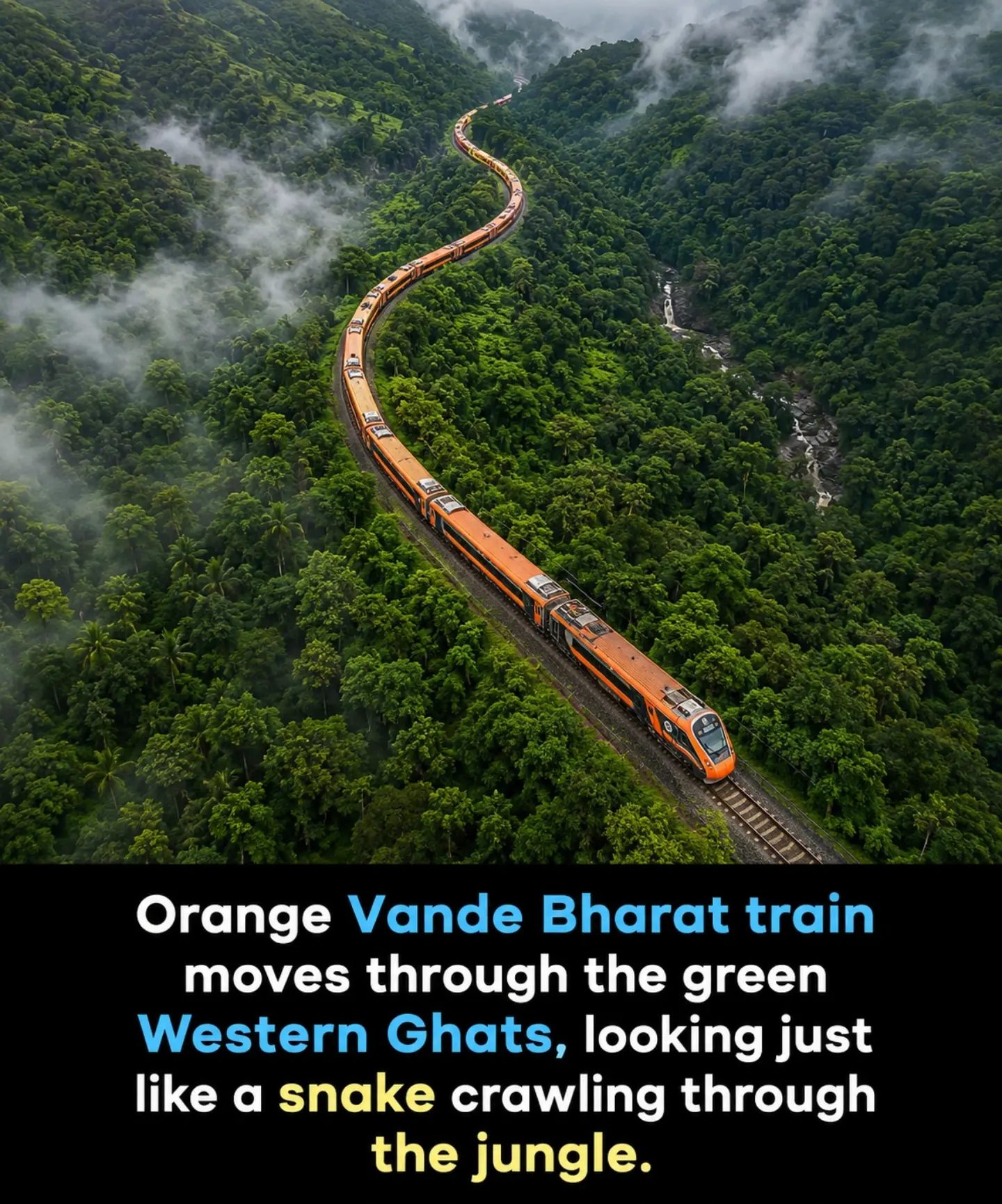The Vande Bharat Express Journey Through The Western Ghats