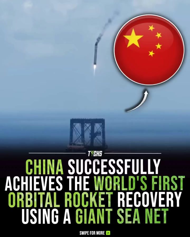 China's Historic Net-Based Rocket Recovery