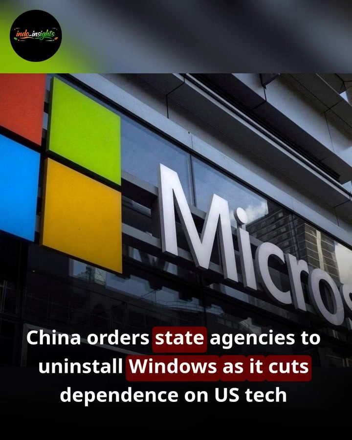 China's Mandate: State Agencies to Uninstall Windows