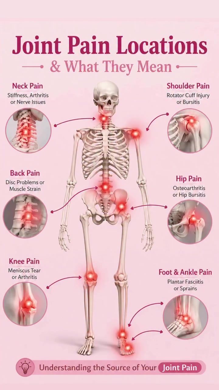 Understand Joint Pain: Locations and Causes