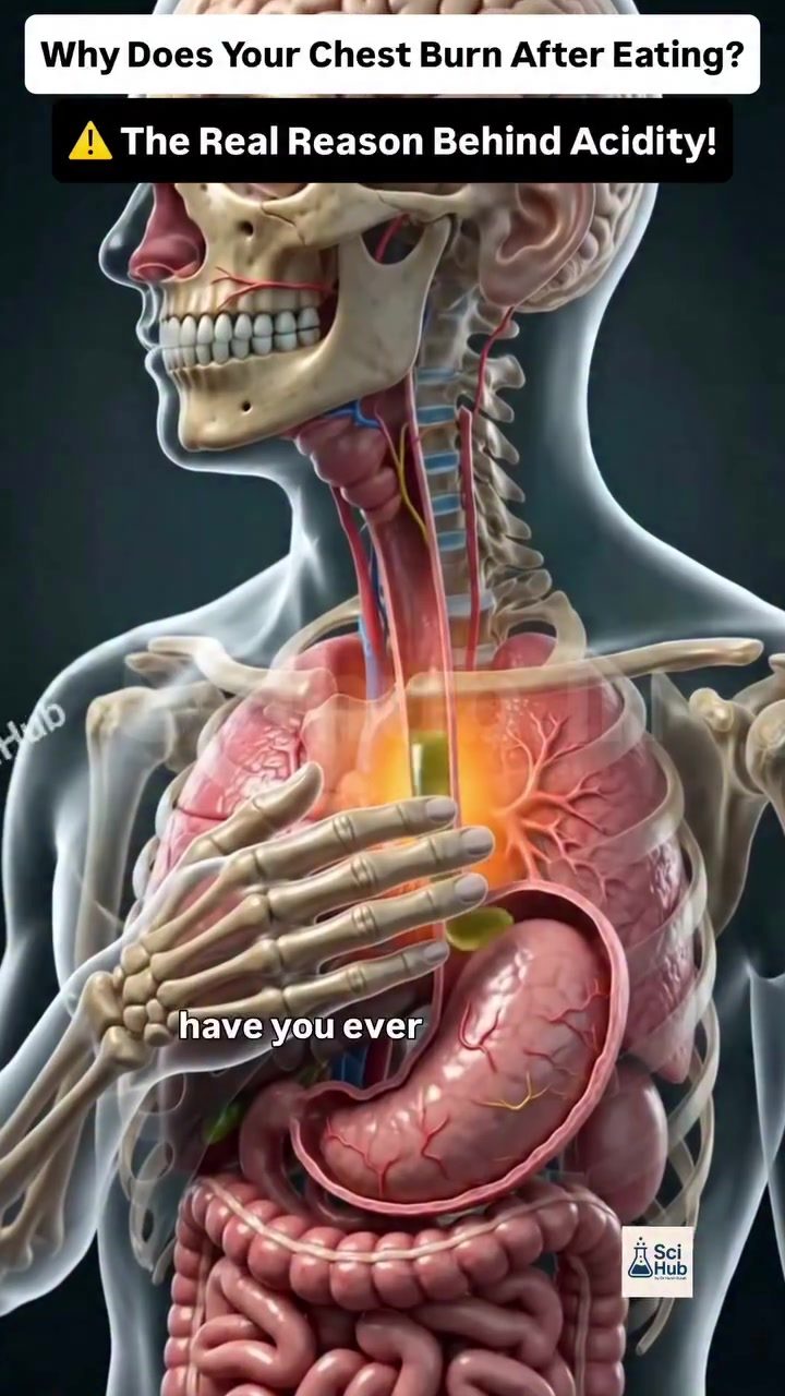 Why Your Chest Burns After Eating: The Role of Stomach Acid