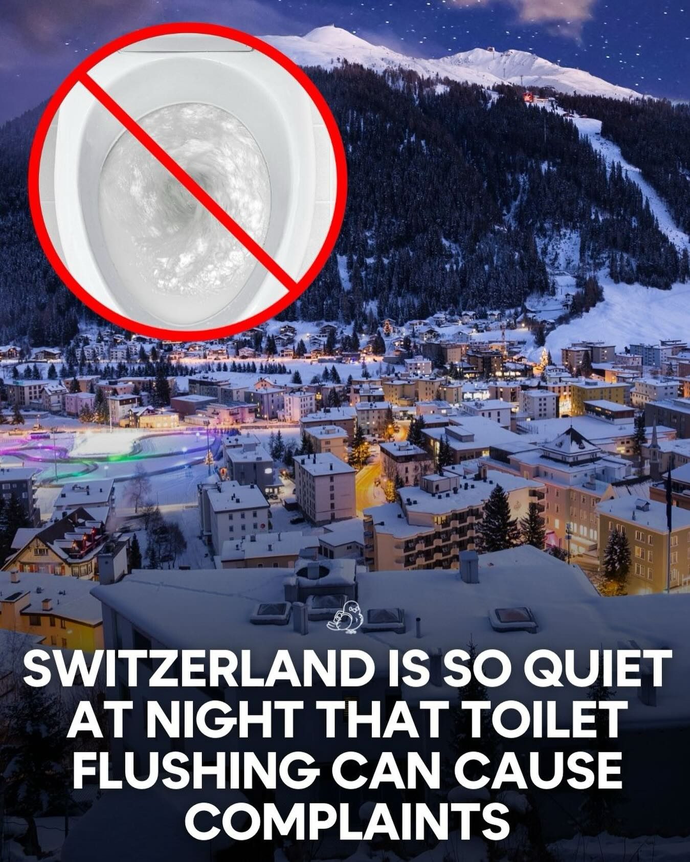 Switzerland's Nighttime Noise Rules: Even Toilet Flushing Can Cause Complaints